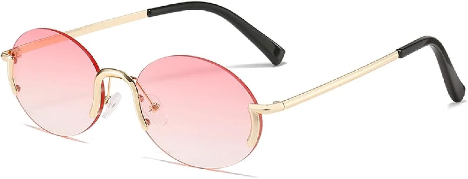 Винтажные маленькие овальные солнцезащитные очки для женщин и мужчин, модные хип-хоп очки для вождения и путешествий, защита от УФ-излучения UV400 TKKTLLT, Gun Gradient Pink
Винтажные маленькие овальные солнцезащитные очки для женщин и мужчин, модные хип-хоп очки для вождения и путешествий, защита от УФ-излучения UV400 TKKTLLT, Gun Gradient Pink