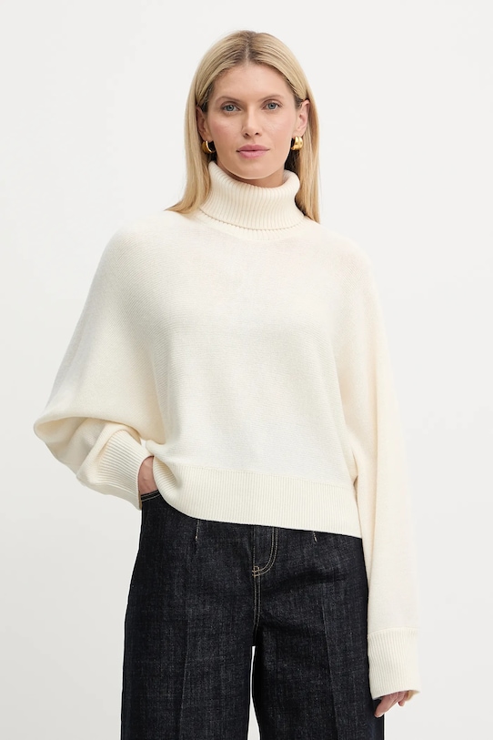 Шерстяной свитер Michael Michael Kors, бежевый
Шерстяной свитер Michael Michael Kors, бежевый