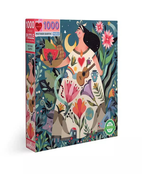Набор квадратных пазлов для взрослых «Мать Земля» из 1000 деталей Eeboo, multi
Набор квадратных пазлов для взрослых «Мать Земля» из 1000 деталей Eeboo, multi