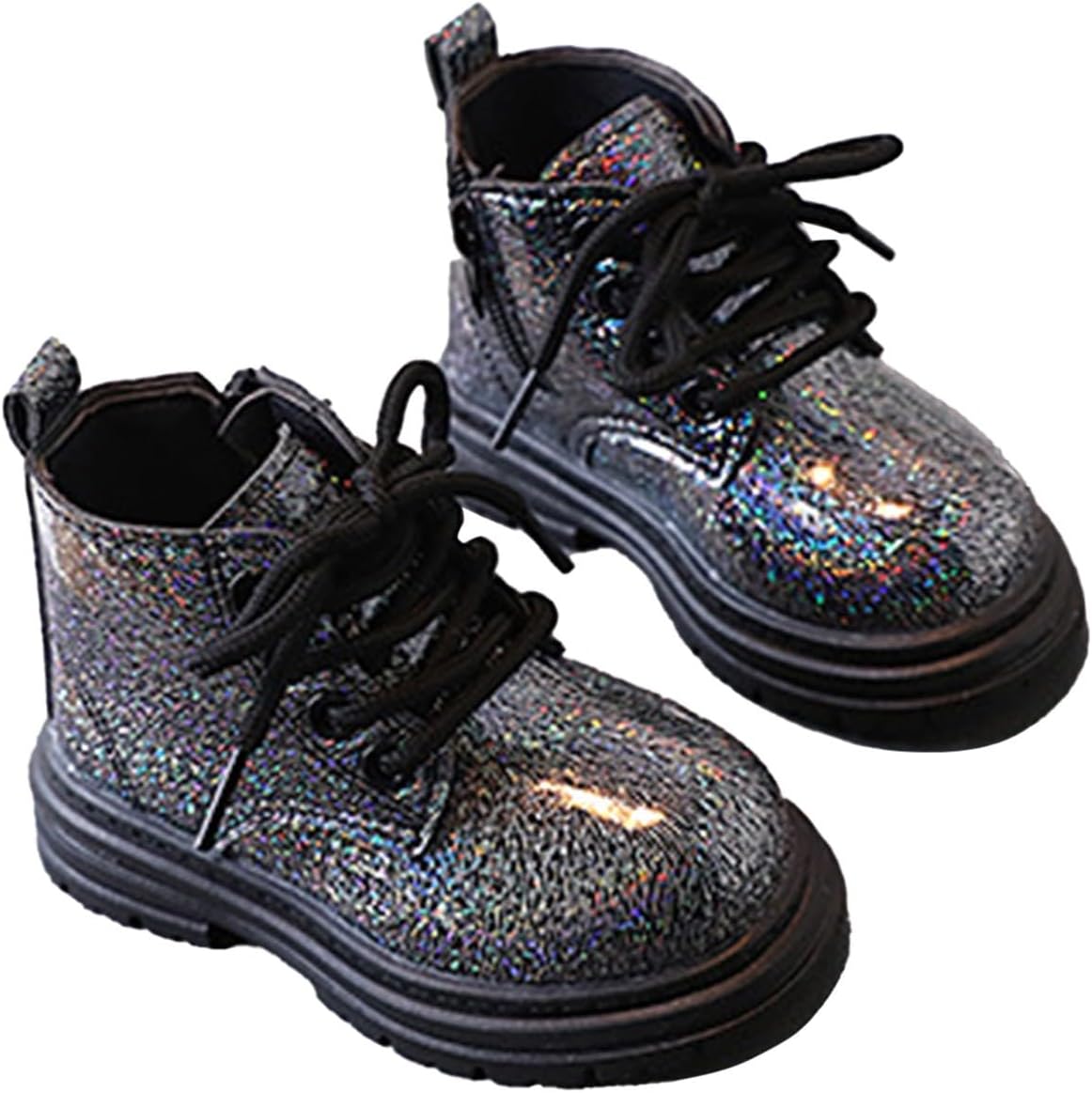 Детские ботинки IWIHMIV для девочек с блестками, с боковой молнией, короткие ездовые ботинки, удобная мягкая подошва, праздничные ботильоны для малышей, Black
Детские ботинки IWIHMIV для девочек с блестками, с боковой молнией, короткие ездовые ботинки, удобная мягкая подошва, праздничные ботильоны для малышей, Black