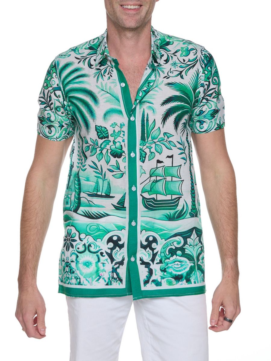 Рубашка для лагеря Island Escape Ranee's, цвет Emerald
Рубашка для лагеря Island Escape Ranee's, цвет Emerald