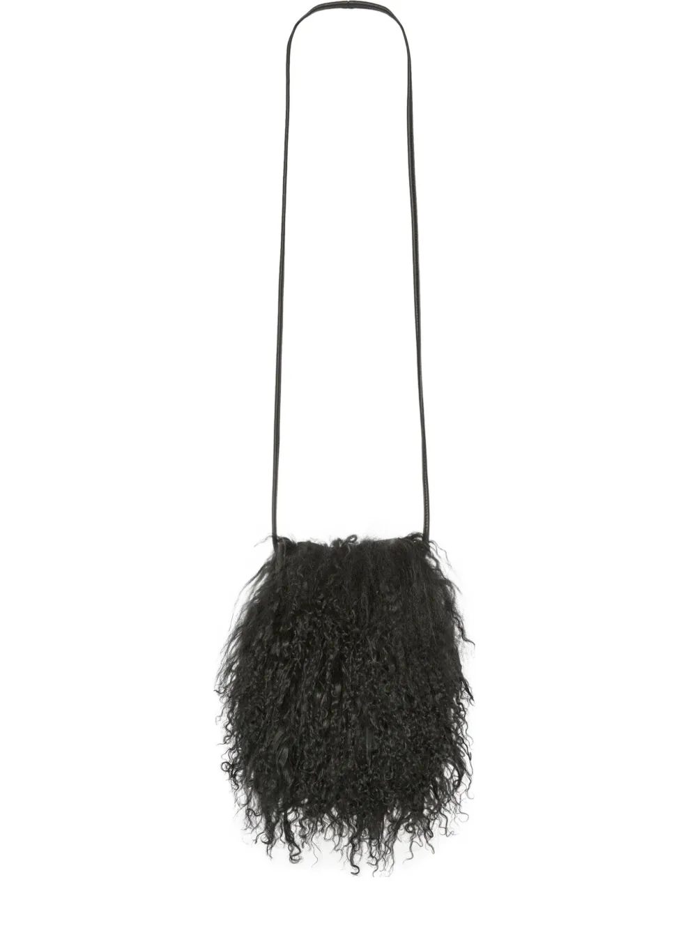 Чехол для телефона из овчины Yves Salomon, черный
Чехол для телефона из овчины Yves Salomon, черный