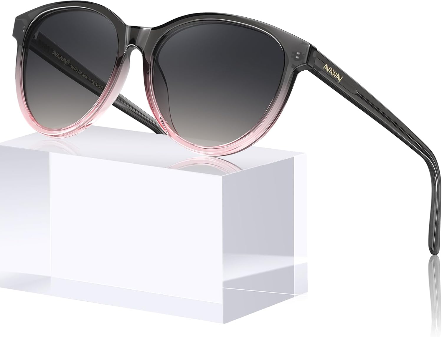 Женские солнцезащитные очки AVAWAY с поляризацией и 100% защитой от УФ-излучения для вождения, гольфа, пеших прогулок и катания на лодке, 7.translucent Gray&pink Gradient Grey Lens
Женские солнцезащитные очки AVAWAY с поляризацией и 100% защитой от УФ-излучения для вождения, гольфа, пеших прогулок и катания на лодке, 7.translucent Gray&pink Gradient Grey Lens