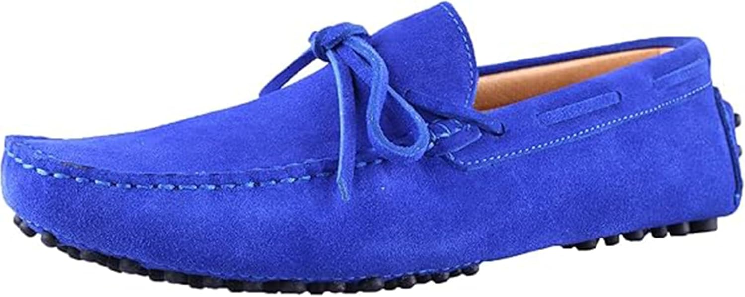 Мужские легкие мокасины из классической замши, повседневные слипоны для вождения и вечеринок Xinduoyu, синий
Мужские легкие мокасины из классической замши, повседневные слипоны для вождения и вечеринок Xinduoyu, синий