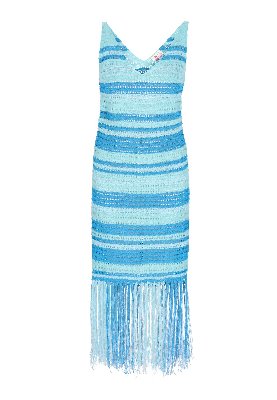 Вязаное платье IZIA Fashion Look, синий/светло-синий
Вязаное платье IZIA Fashion Look, синий/светло-синий