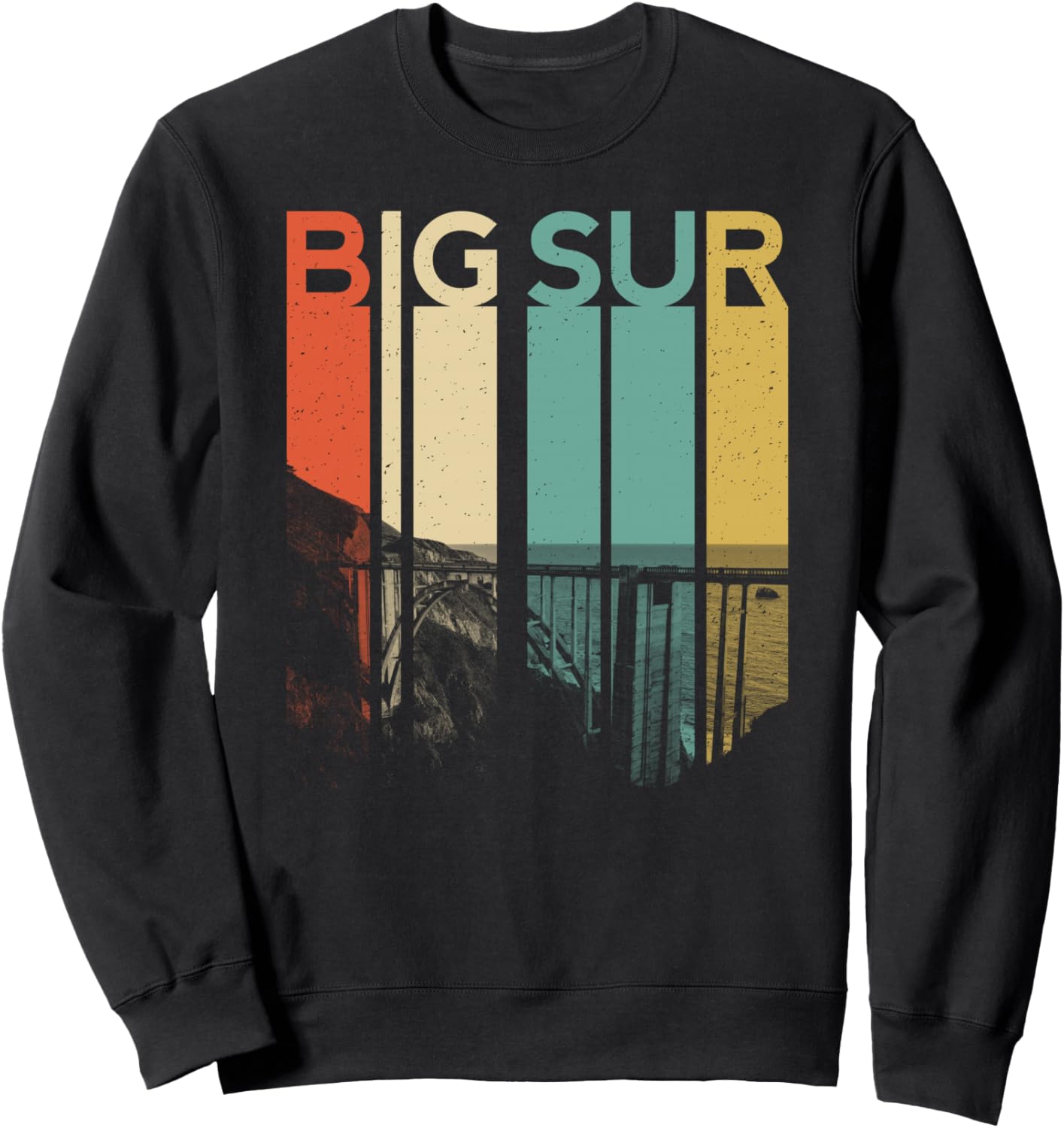 Биг-Сур, пляж Калифорнии, Центральное побережье, ретро-толстовка в стиле лесного лагеря Cali Retro Tees, черный
Биг-Сур, пляж Калифорнии, Центральное побережье, ретро-толстовка в стиле лесного лагеря Cali Retro Tees, черный