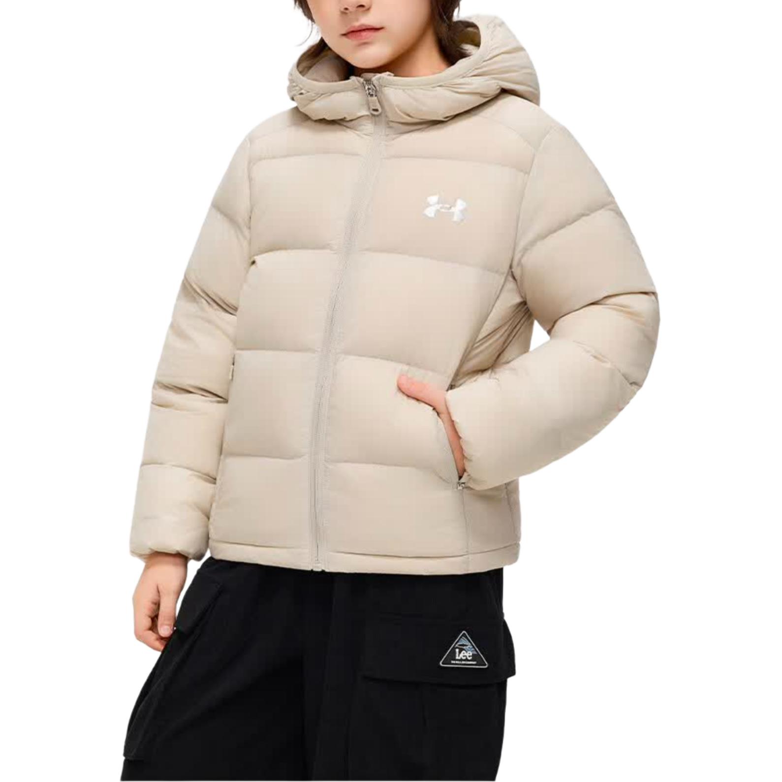 Детская пуховая куртка Under Armour, бежевый
Детская пуховая куртка Under Armour, бежевый