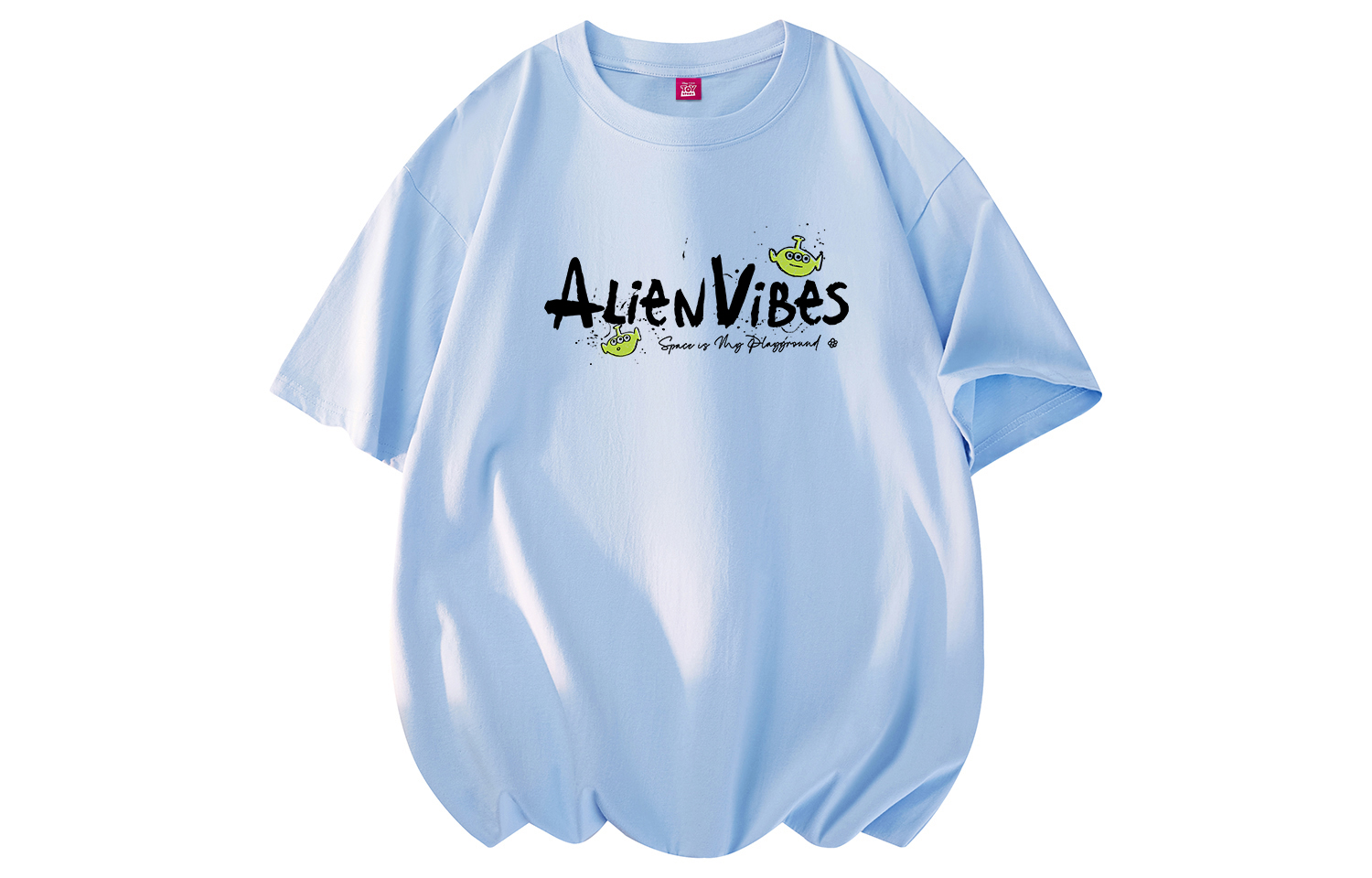 Футболка Unisex Crew Neck тонкая прямая посадка Disney, светло-синий
Футболка Unisex Crew Neck тонкая прямая посадка Disney, светло-синий