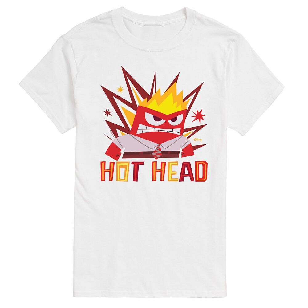 Мужская футболка с графическим рисунком Disney/Pixar’s Inside Out 2 Hot Head Anger Disney / Pixar, белый
Мужская футболка с графическим рисунком Disney/Pixar’s Inside Out 2 Hot Head Anger Disney / Pixar, белый