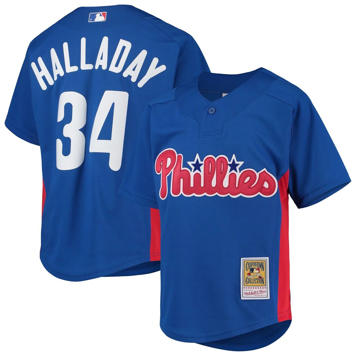 Молодежная футболка Mitchell & Ness Roy Halladay Royal Philadelphia Phillies Cooperstown Collection с сеткой для тренировки ватина Unbranded
Молодежная футболка Mitchell & Ness Roy Halladay Royal Philadelphia Phillies Cooperstown Collection с сеткой для тренировки ватина Unbranded
