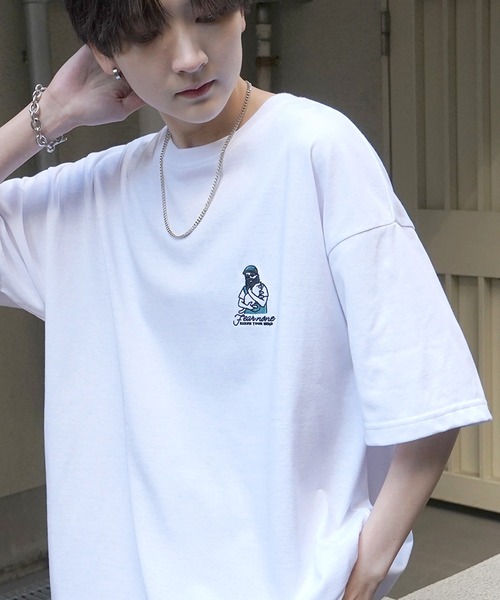 Футболка свободного кроя с коротким рукавом и вышитым логотипом ILL'S, белый
Футболка свободного кроя с коротким рукавом и вышитым логотипом ILL'S, белый