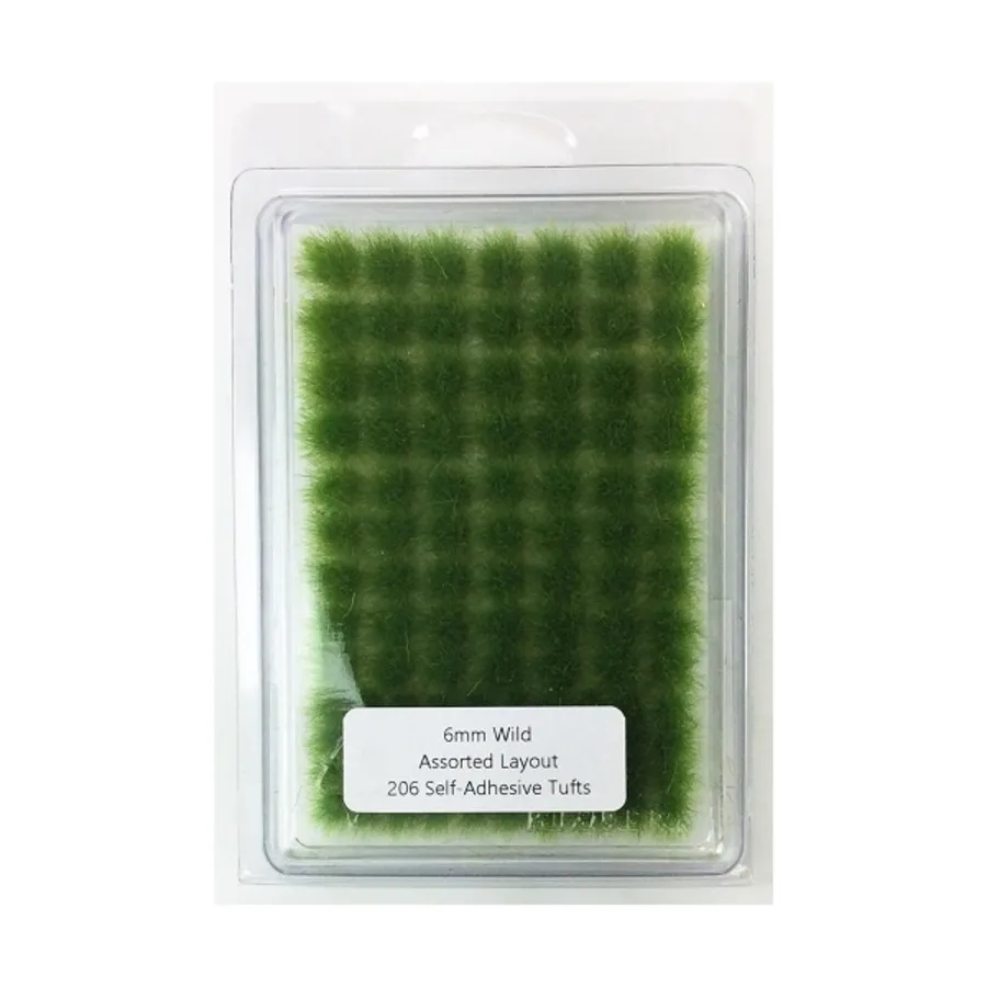 Дикая весна - различная планировка, Standard Self-Adhesive Tufts (6mm)
Дикая весна - различная планировка, Standard Self-Adhesive Tufts (6mm)