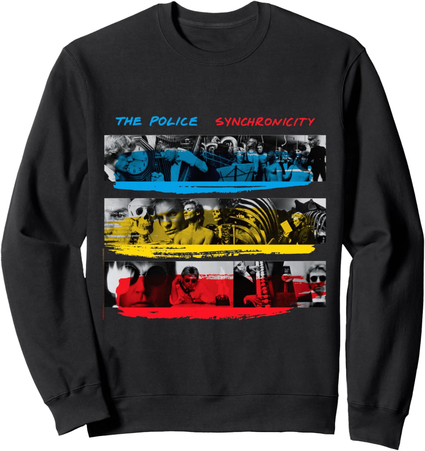 Официальная толстовка с обложкой альбома The Police Synchronicity, черный
Официальная толстовка с обложкой альбома The Police Synchronicity, черный