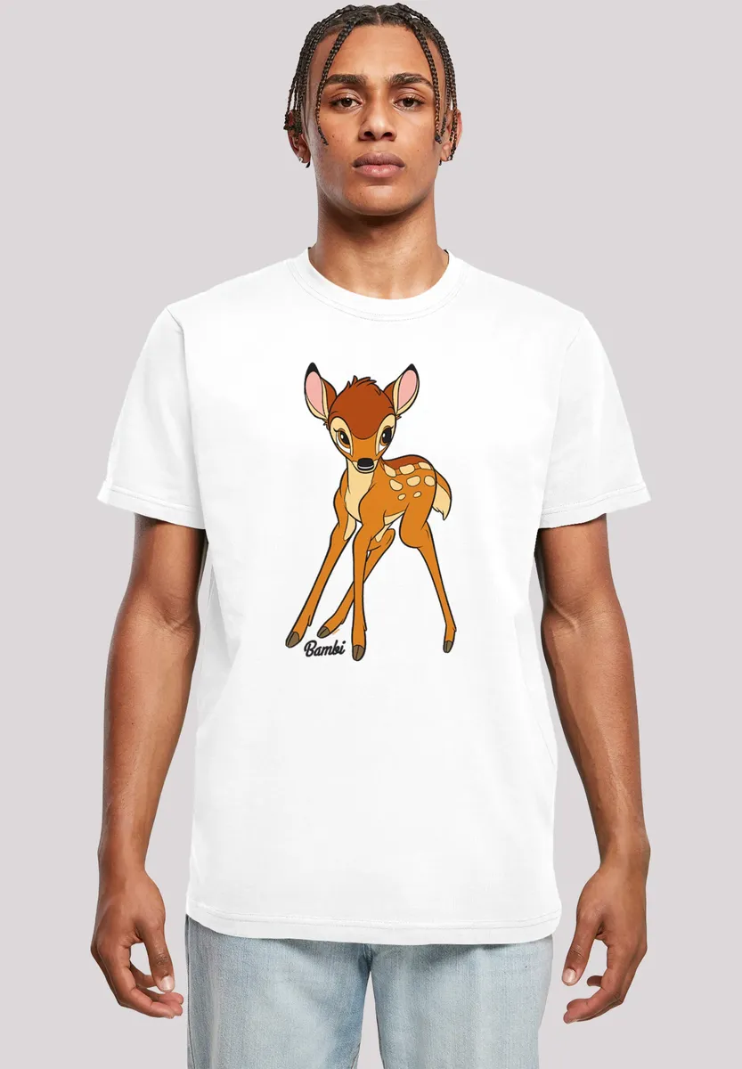 F4NT4STIC Футболка "Disney Bambi Classic", мужская, премиум-мерч, стандартного кроя, базовая, с принтом, белый
F4NT4STIC Футболка "Disney Bambi Classic", мужская, премиум-мерч, стандартного кроя, базовая, с принтом, белый