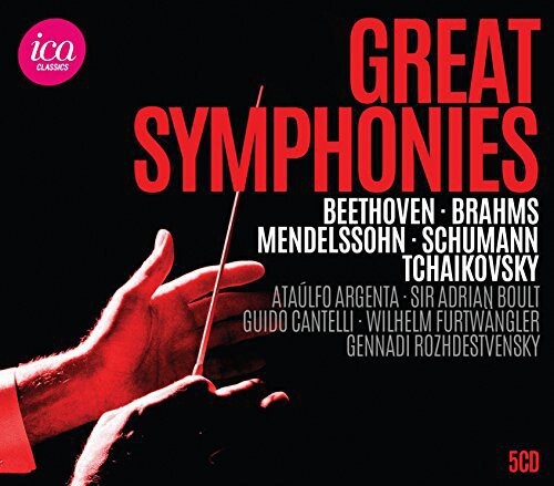 CD диск Beethoven / Brahms / Schumann / Tchaikovsky: Great Syms
CD диск Beethoven / Brahms / Schumann / Tchaikovsky: Great Syms