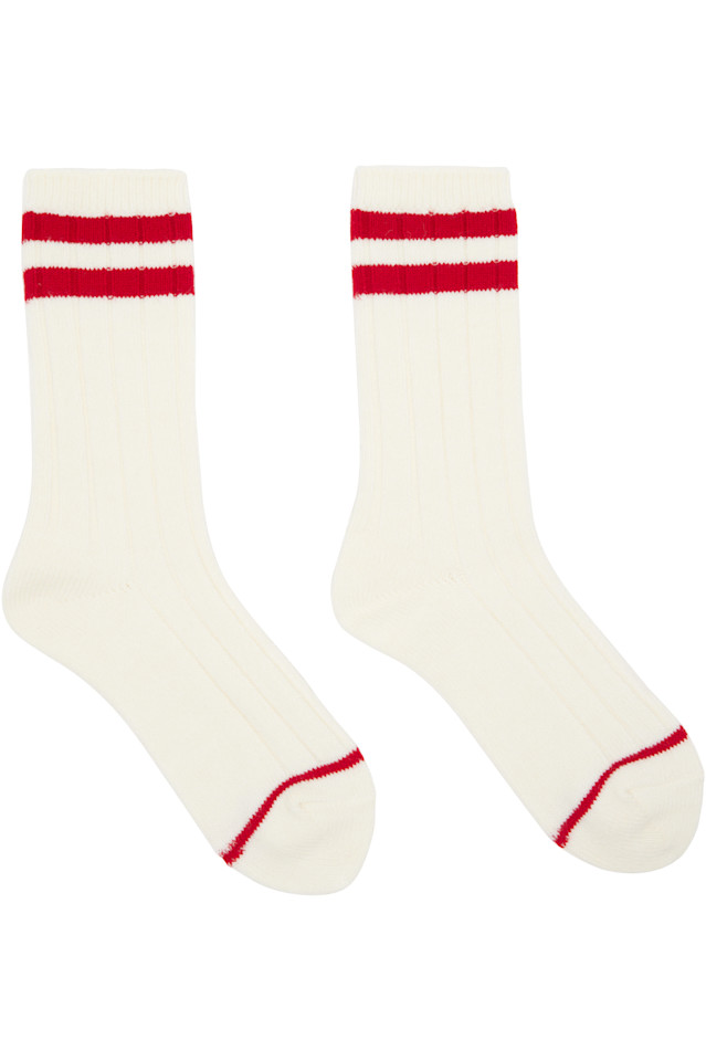Полосатые носки Undercover, Off-White
Полосатые носки Undercover, Off-White