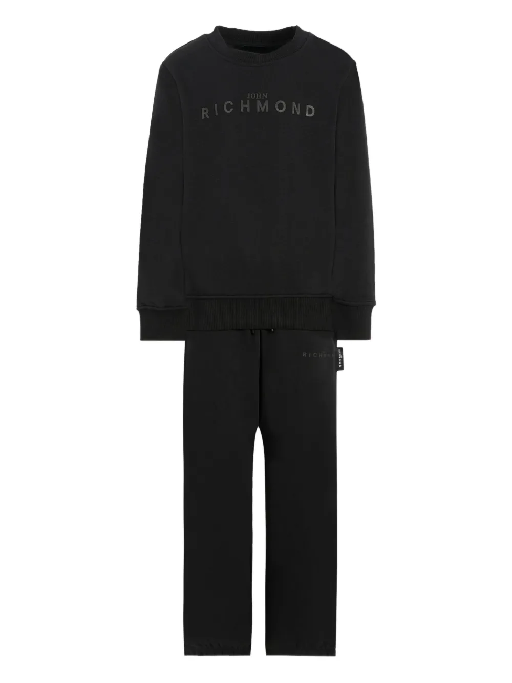 Спортивный костюм с вышитым логотипом John Richmond Junior, черный
Спортивный костюм с вышитым логотипом John Richmond Junior, черный