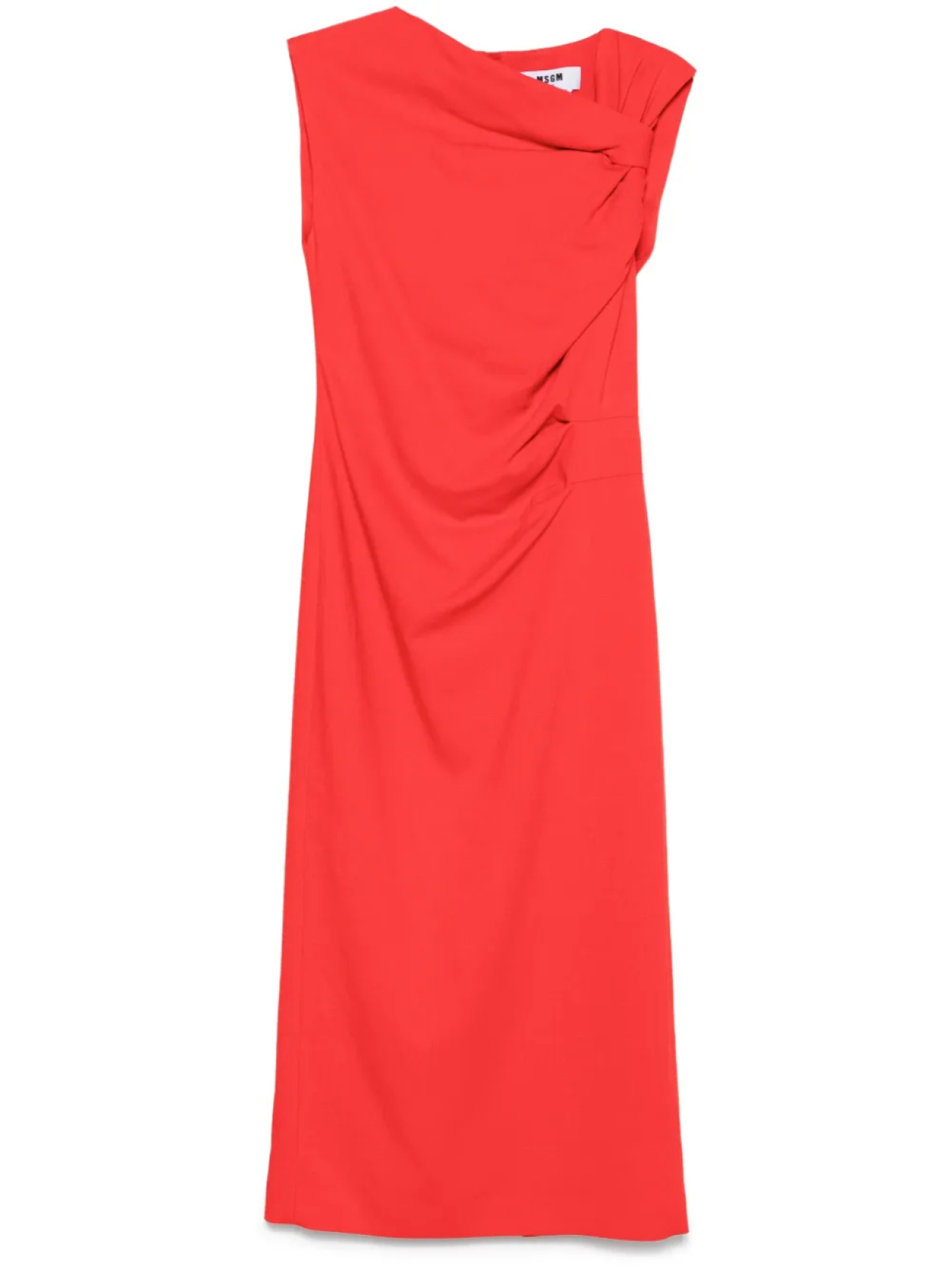 MSGM платье миди асимметричного кроя, красный
MSGM платье миди асимметричного кроя, красный