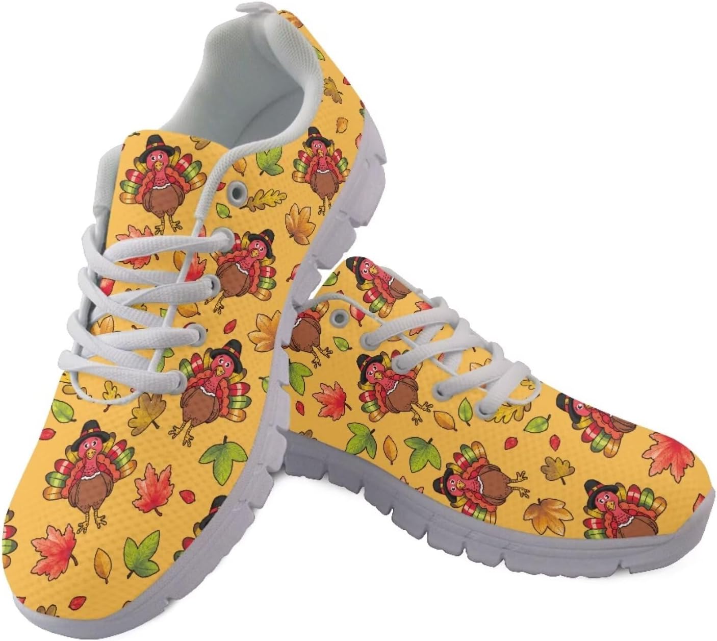 Кроссовки Forchrinse для женщин и мужчин, повседневные, с шнуровкой, для бега, дышащие, легкие теннисные обувь, Thanksgiving Turkey
Кроссовки Forchrinse для женщин и мужчин, повседневные, с шнуровкой, для бега, дышащие, легкие теннисные обувь, Thanksgiving Turkey