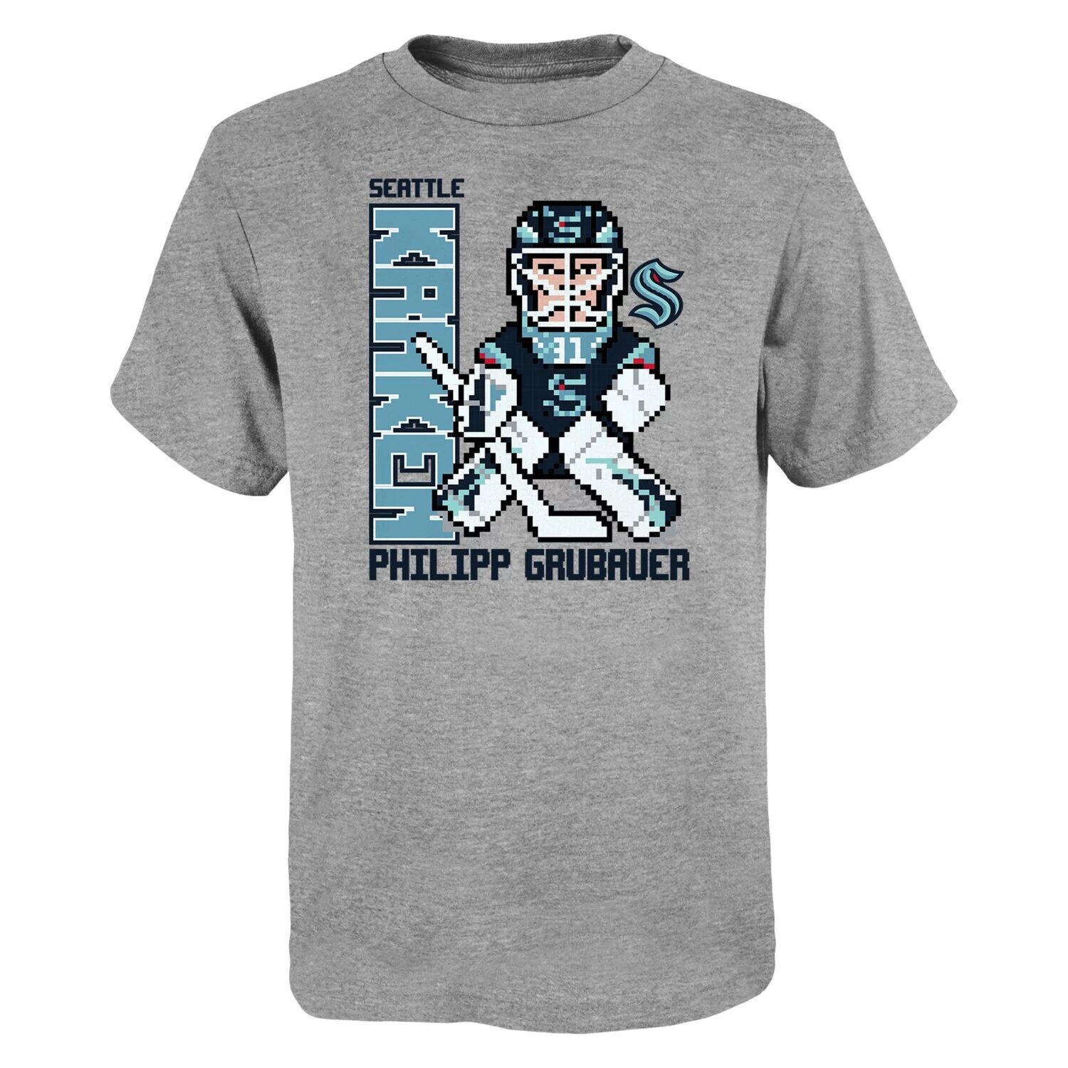 Молодежная футболка Philipp Grubauer Heather Grey Seattle Kraken Pixel Player 2.0 Outerstuff
Молодежная футболка Philipp Grubauer Heather Grey Seattle Kraken Pixel Player 2.0 Outerstuff