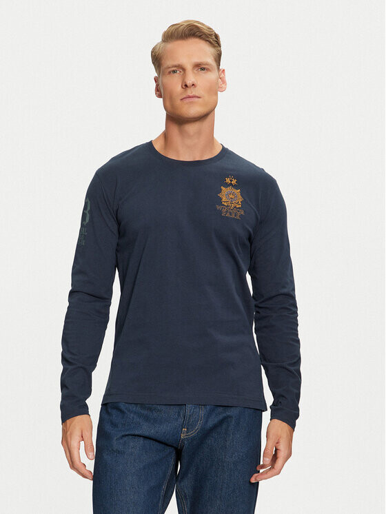 Футболка стандартного кроя La Martina, синий
Футболка стандартного кроя La Martina, синий