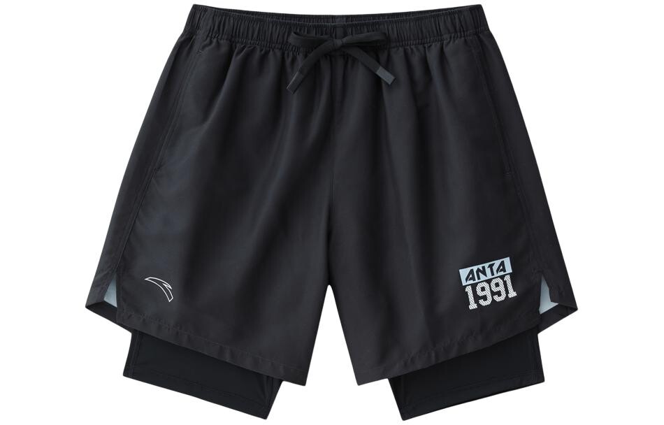 ANTA Мужские шорты для плавания, Черный
ANTA Мужские шорты для плавания, Черный