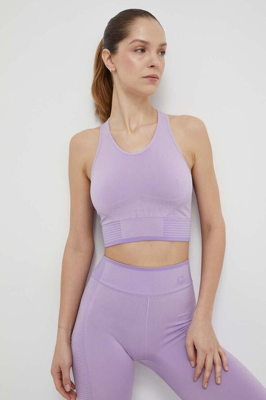 Топ United Colors of Benetton, фиолетовый 
Топ United Colors of Benetton, фиолетовый