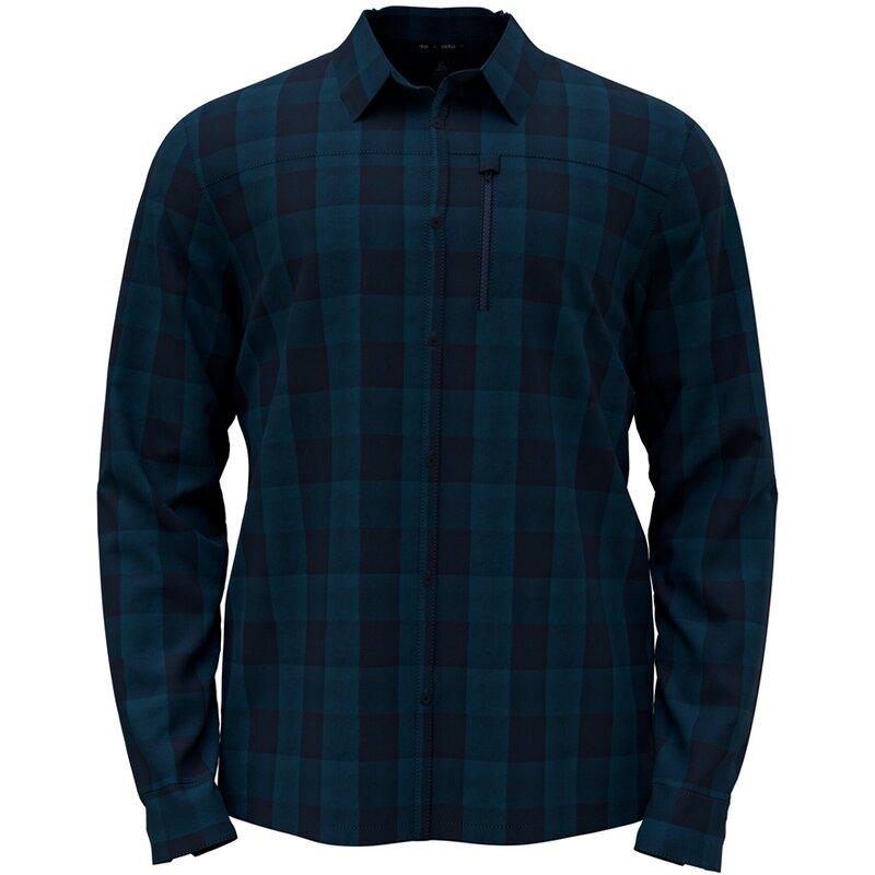Рубашка рубашка l/s halden check Odlo, голубой
Рубашка рубашка l/s halden check Odlo, голубой