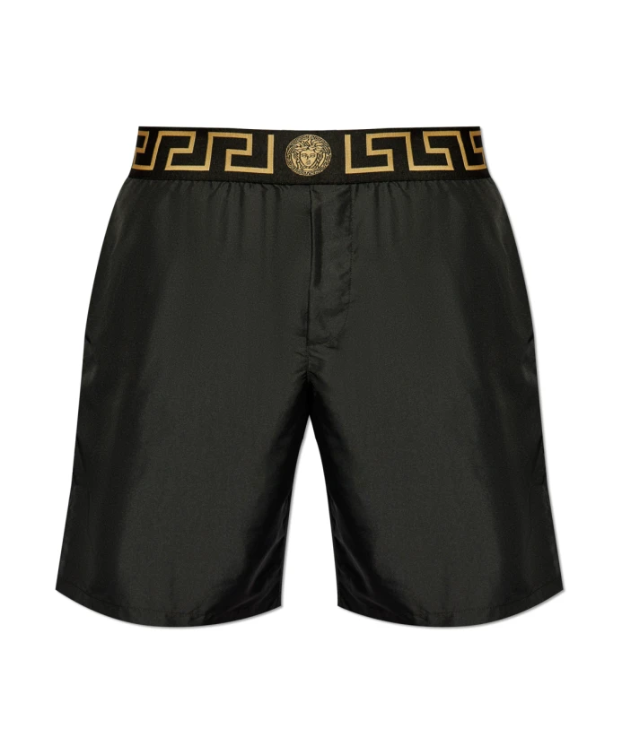 Плавки с логотипом Versace, черный
Плавки с логотипом Versace, черный