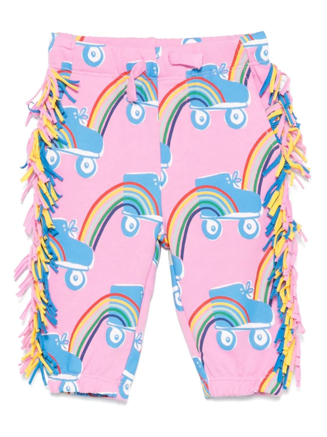 Stella McCartney Kids спортивные брюки с принтом Rollerskate Rainbow, розовый
Stella McCartney Kids спортивные брюки с принтом Rollerskate Rainbow, розовый