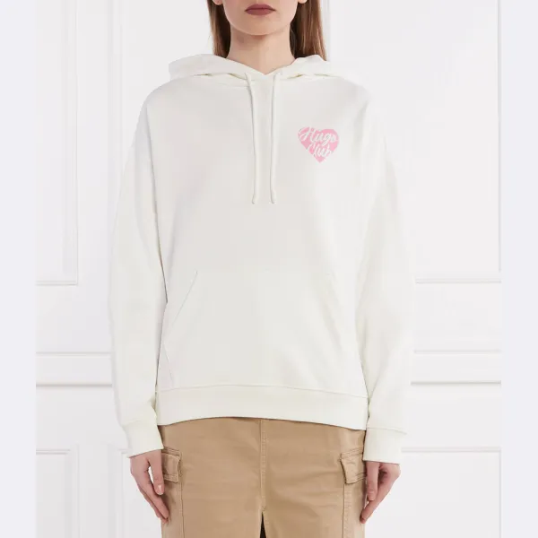 Толстовка Delfinia классического кроя Hugo, белый
Толстовка Delfinia классического кроя Hugo, белый