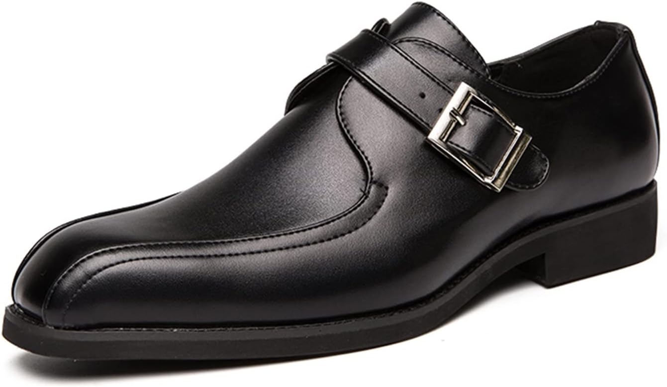 Мужские оксфорды с пряжкой «монах», без шнурков, с закрытым носком, из искусственной кожи, низкие, с небольшим каблуком, резиновая подошва, противоскользящие, для ходьбы Xjsdjhount, черный
Мужские оксфорды с пряжкой «монах», без шнурков, с закрытым носком, из искусственной кожи, низкие, с небольшим каблуком, резиновая подошва, противоскользящие, для ходьбы Xjsdjhount, черный