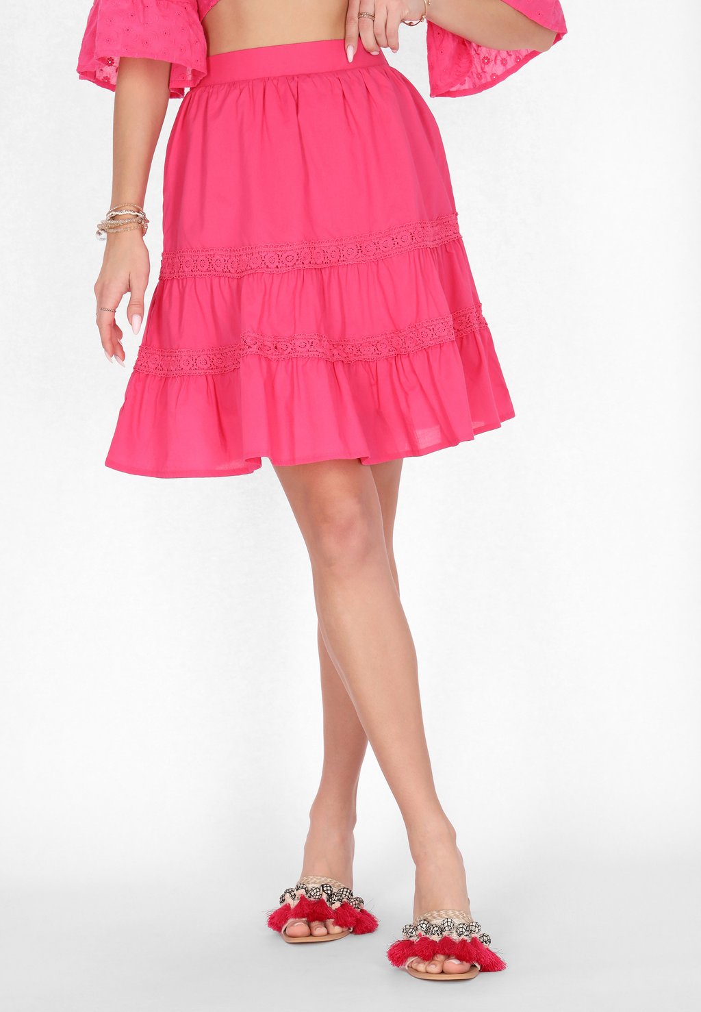 Юбка А-силуэта IZIA, розовый
Юбка А-силуэта IZIA, розовый