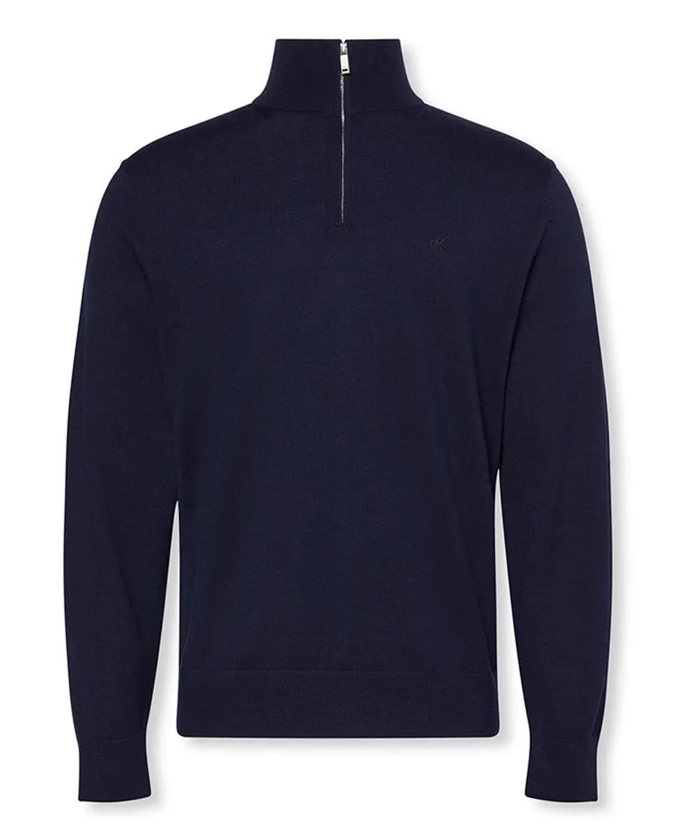 Мужской джемпер из мериносовой шерсти Calvin Klein, темно-синий
Мужской джемпер из мериносовой шерсти Calvin Klein, темно-синий