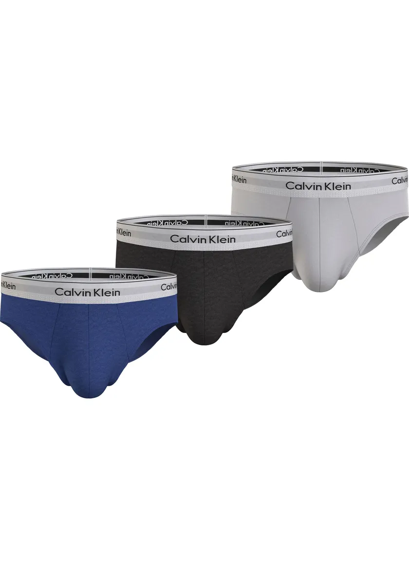 Calvin Klein Underwear Hipster "HIP BRIEF 3PK" (3 шт. в упаковке), с эластичным поясом с логотипом, синий
Calvin Klein Underwear Hipster "HIP BRIEF 3PK" (3 шт. в упаковке), с эластичным поясом с логотипом, синий