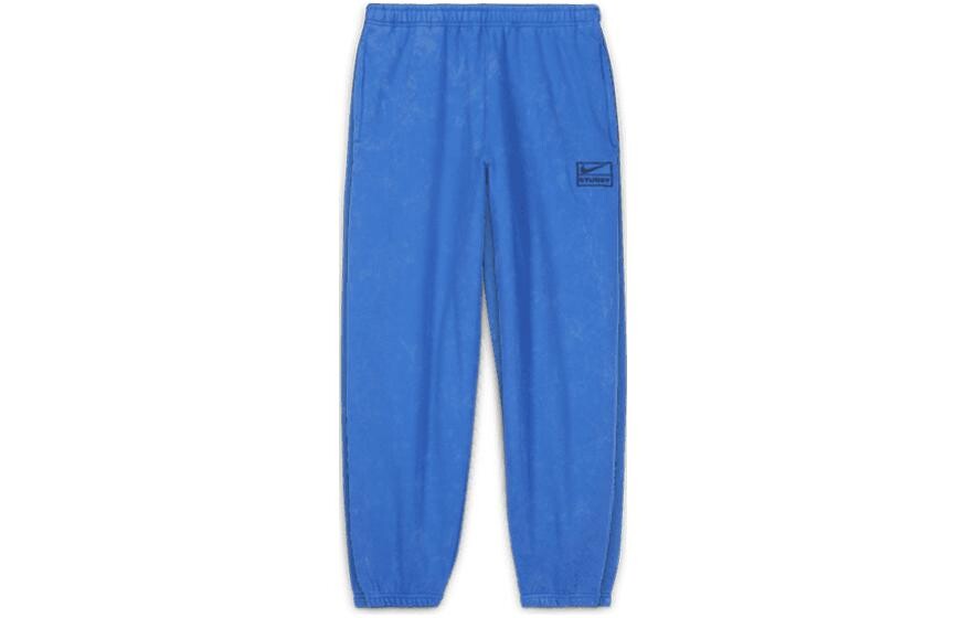 Синие спортивные штаны Nike x Stussy Acid Wash, цвет Blue 
Синие спортивные штаны Nike x Stussy Acid Wash, цвет Blue