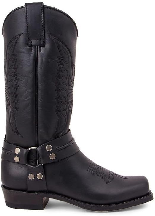 Зимние ботинки XBTEVUDAK для мужчин с массивным каблуком, средние по голени, классические с вышивкой, ретро, с квадратным носком, традиционные западные ботинки 2024, черный
Зимние ботинки XBTEVUDAK для мужчин с массивным каблуком, средние по голени, классические с вышивкой, ретро, с квадратным носком, традиционные западные ботинки 2024, черный