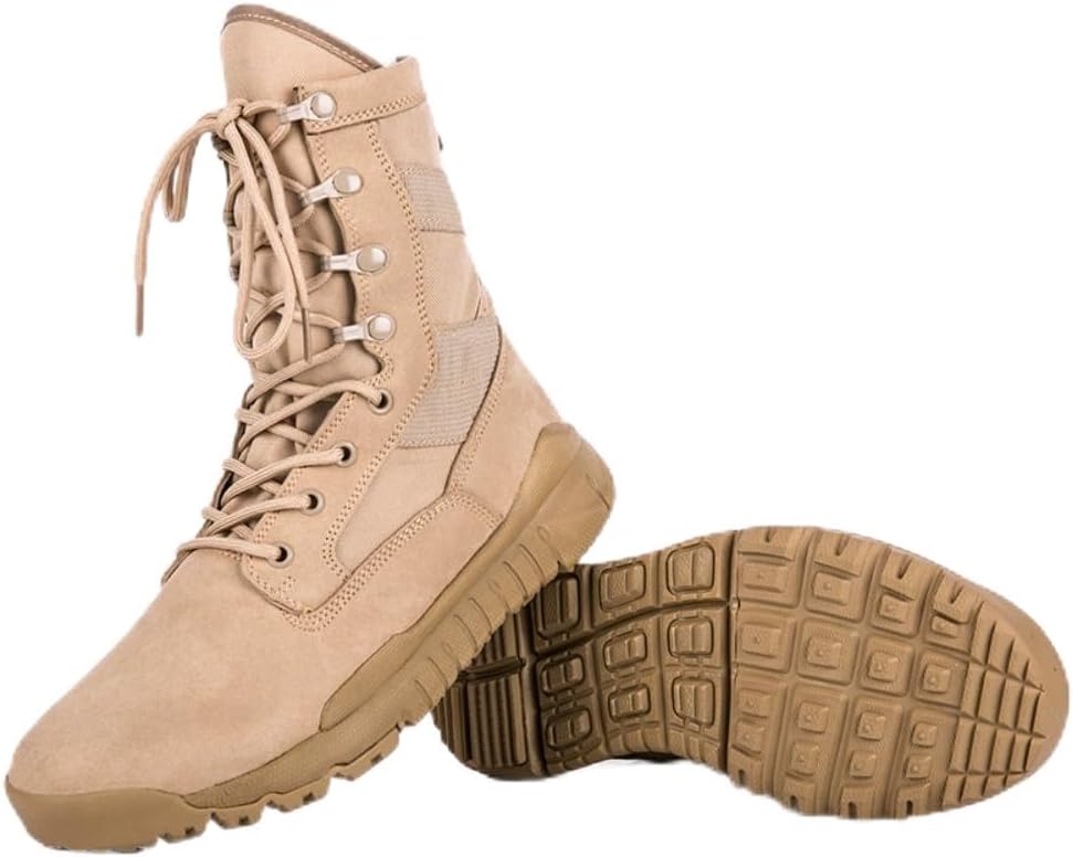 Джунгли ботинки с шнуровкой, пустынные военные кожаные боевые ботинки для мужчин и женщин, легкие, дышащие, нескользящие, водонепроницаемые, для походов, модная обувь для путешествий и отдыха на природе Lokolucx, Sand
Джунгли ботинки с шнуровкой, пустынные военные кожаные боевые ботинки для мужчин и женщин, легкие, дышащие, нескользящие, водонепроницаемые, для походов, модная обувь для путешествий и отдыха на природе Lokolucx, Sand