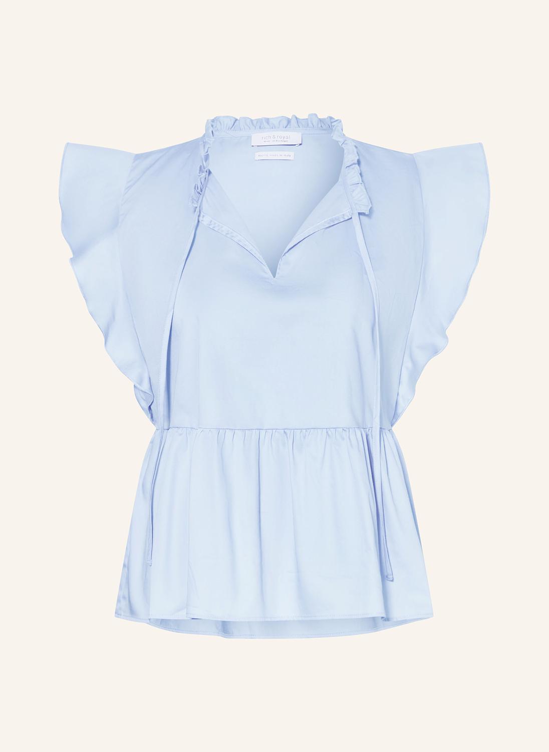 Блузка рубашка Rich & Royal, голубой
Блузка рубашка Rich & Royal, голубой
