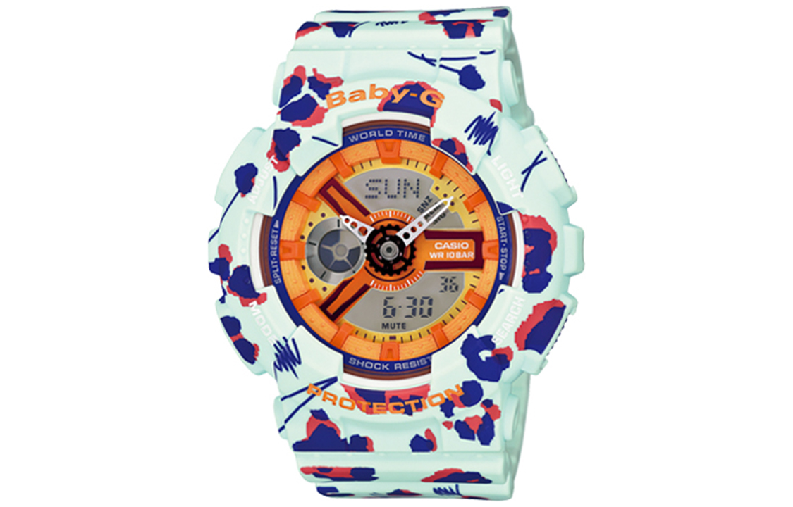 CASIO Часы Women's BABY-G Orange Watch BA-110FL-3A
CASIO Часы Women's BABY-G Orange Watch BA-110FL-3A