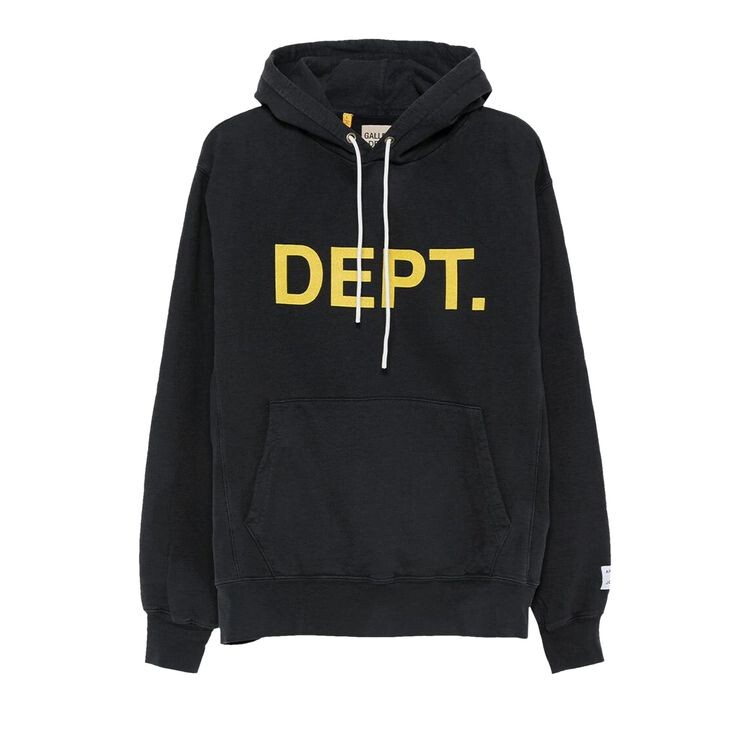Худи Gallery Dept. P/O Hoodie Black, черный 
Худи Gallery Dept. P/O Hoodie Black, черный