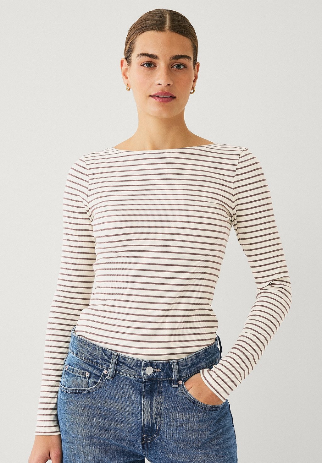 Топ с длинными рукавами Ellos Collection, коричневый
Топ с длинными рукавами Ellos Collection, коричневый