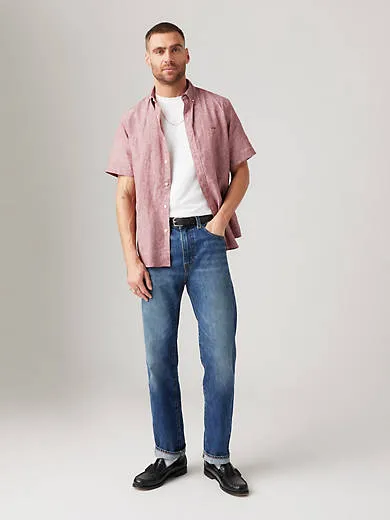 Мужские джинсы 505 стандартного кроя с кромкой Levi's, цвет Always On Selvedge - Dark Wash
Мужские джинсы 505 стандартного кроя с кромкой Levi's, цвет Always On Selvedge - Dark Wash