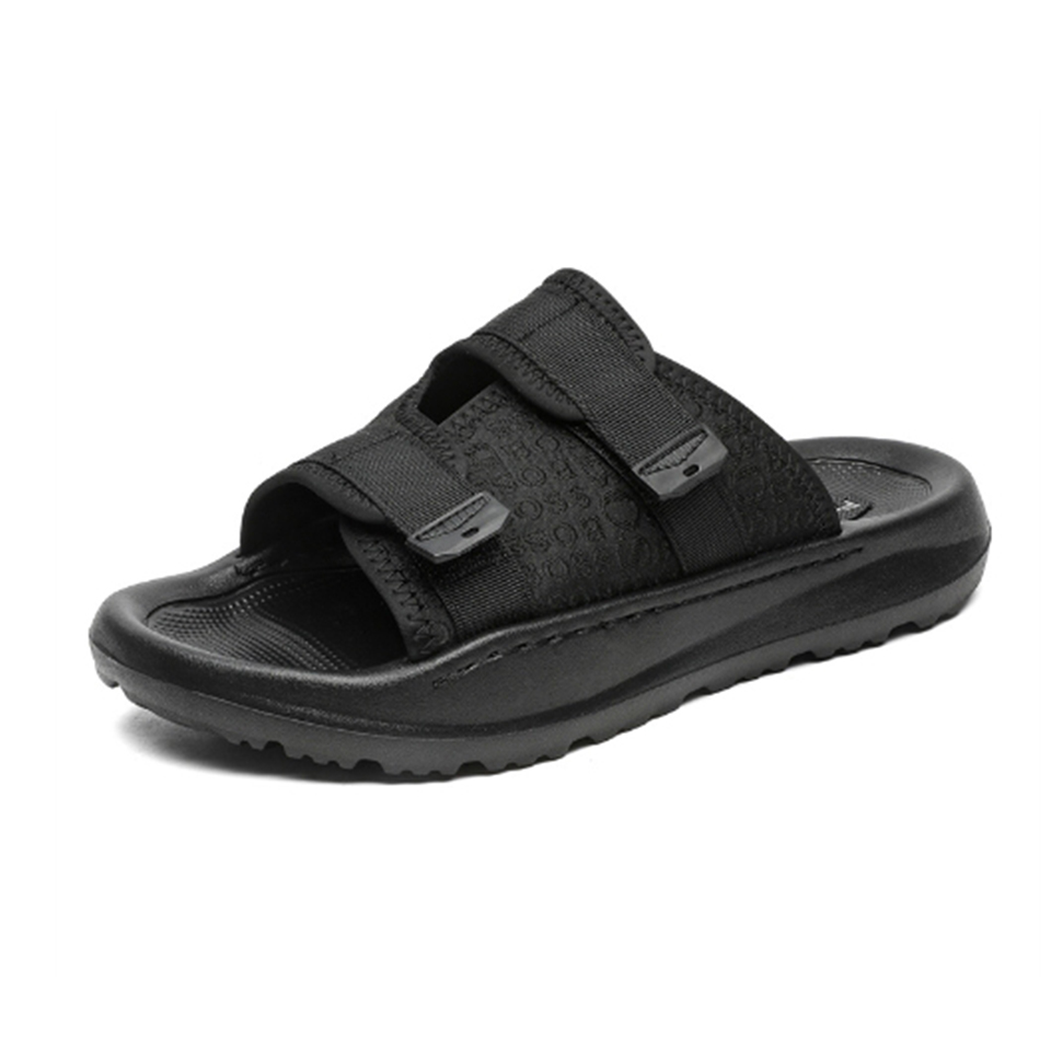 Lanza Сандалии-слайдеры с противоскользящей подошвой, износостойкие, амортизирующие, мужские, черные 
Lanza Сандалии-слайдеры с противоскользящей подошвой, износостойкие, амортизирующие, мужские, черные