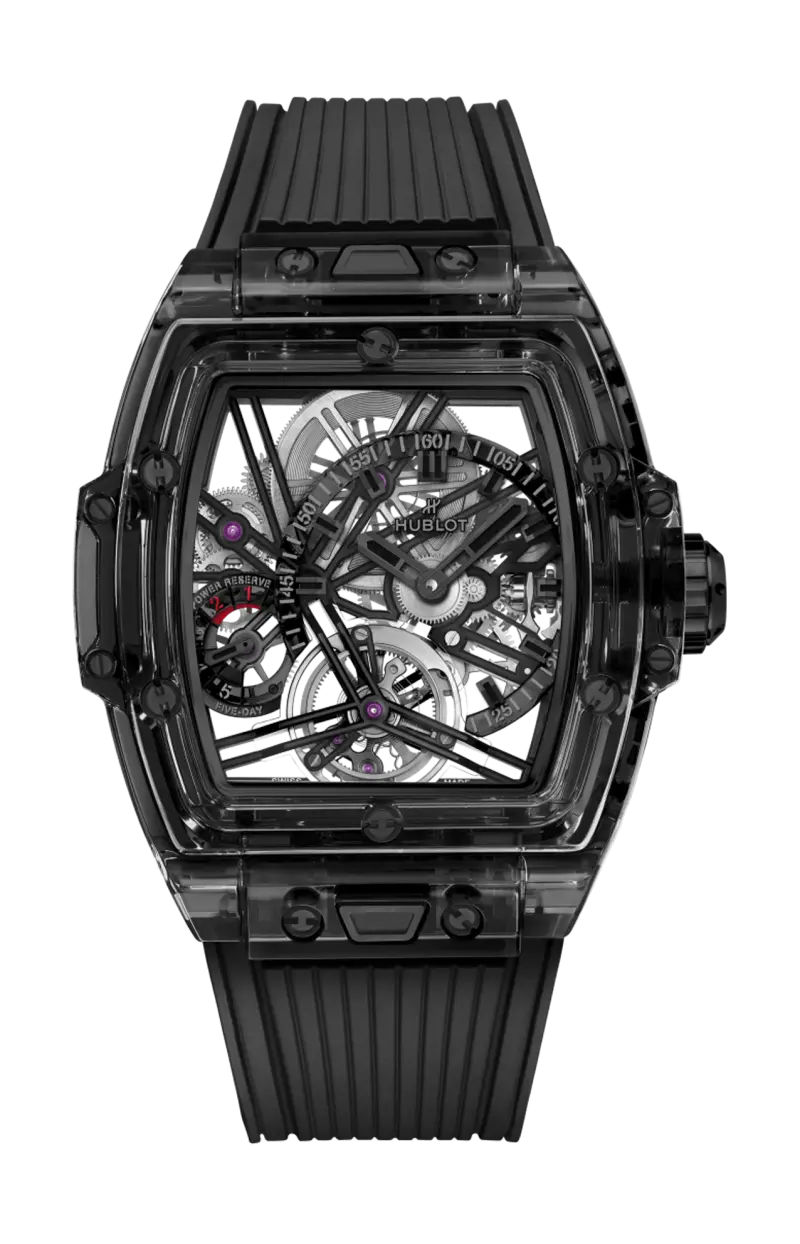Spirit of big bang tourbillon с 5-дневным резервом хода черный сапфир 42 мм - лимитированная серия - 645.jb.4934.rx HUBLOT
Spirit of big bang tourbillon с 5-дневным резервом хода черный сапфир 42 мм - лимитированная серия - 645.jb.4934.rx HUBLOT