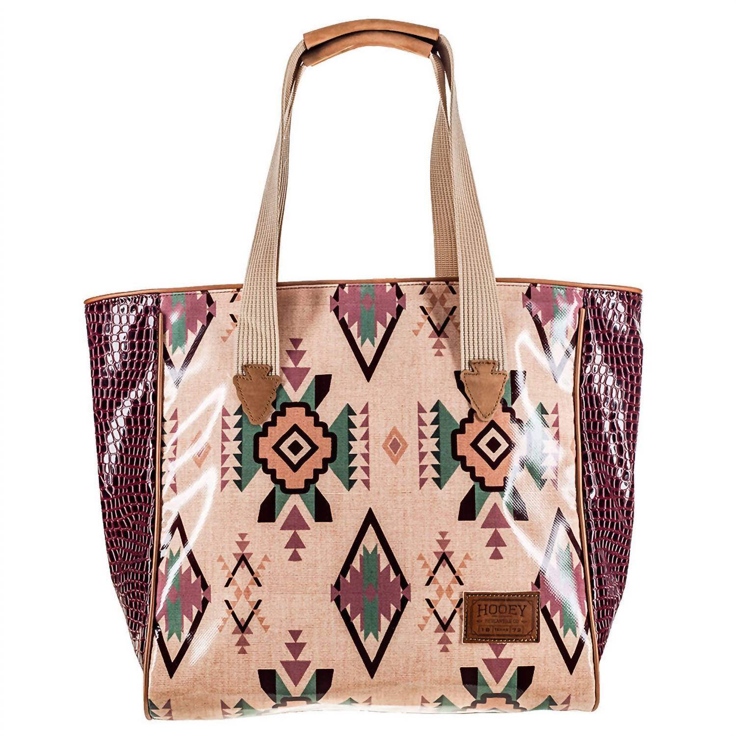 Женская сумка-тоут Nomad Aztec Pattern Adventure в розовом цвете HOOEY
Женская сумка-тоут Nomad Aztec Pattern Adventure в розовом цвете HOOEY