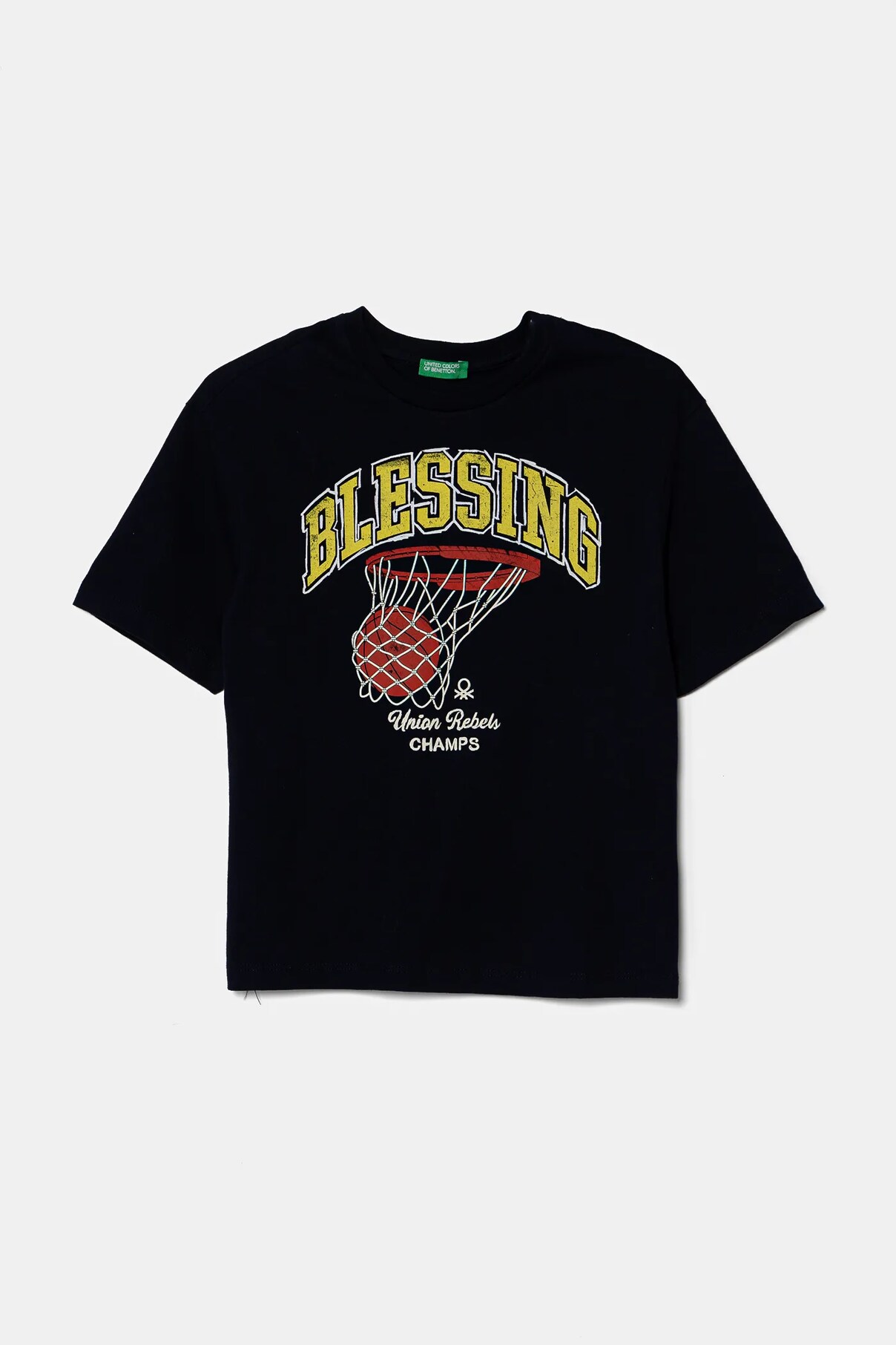 Футболка из хлопка для детей United Colors Of Benetton, темно-синий
Футболка из хлопка для детей United Colors Of Benetton, темно-синий