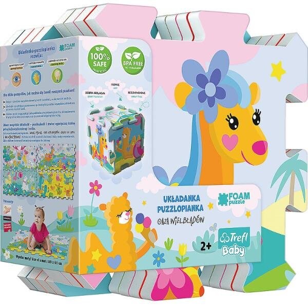 Пазл из пенопласта Camel Oasis, 8 шт. Trefl
Пазл из пенопласта Camel Oasis, 8 шт. Trefl