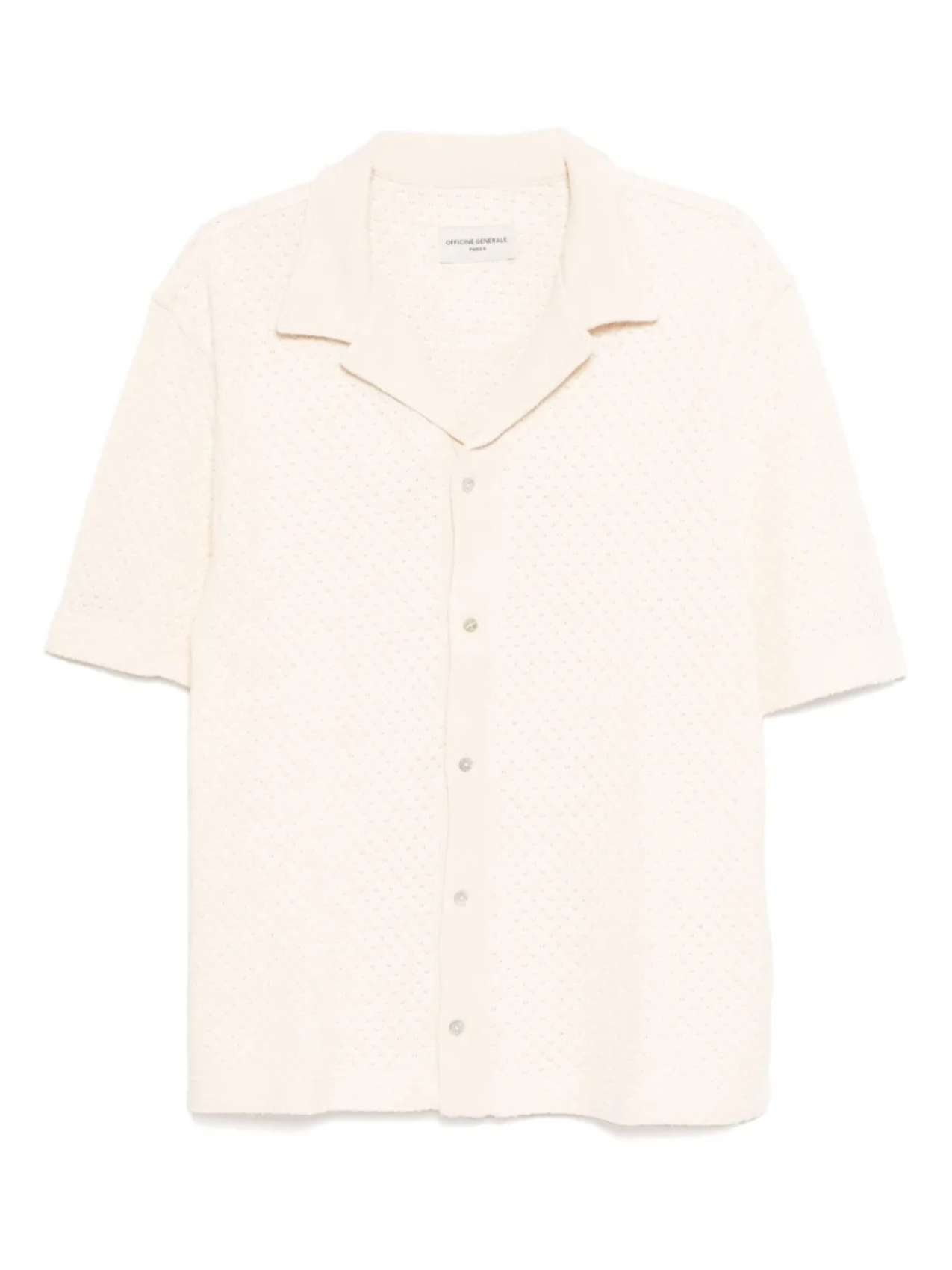 Рубашка из хлопка Officine Generale, нейтральный
Рубашка из хлопка Officine Generale, нейтральный