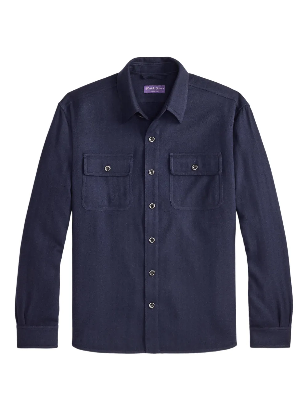 Рубашка с узором в елочку Ralph Lauren Purple Label, синий
Рубашка с узором в елочку Ralph Lauren Purple Label, синий